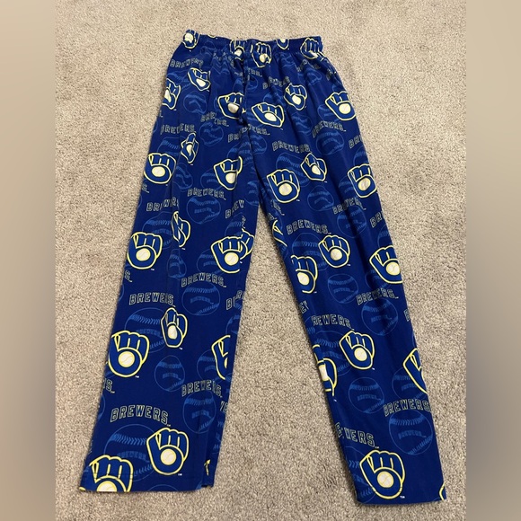 Milwaukee Brewers Baseball Pajama Shorts/Pants Bundle - Picture 5 of 7